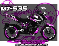 Imagen de 200z 200 Z kIT CALCOMANIAS FANTASMA REFLEJANTES 200Z VENOM