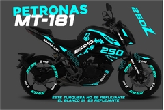 KIT CALCOMANIAS 250 Z PETRONAS 250Z