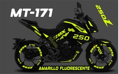 KIT REFLECTIVOS ITALIKA 250 z z 250 250z - tienda en línea