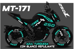 KIT REFLECTIVOS ITALIKA 250 z z 250 250z - comprar en línea