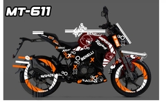 BENELLI 180 FANTASMA Kit de CALCOMANIAS Racing