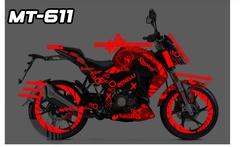 Imagen de BENELLI 180 FANTASMA Kit de CALCOMANIAS Racing