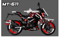 BENELLI 180 FANTASMA Kit de CALCOMANIAS Racing - Ahuevosi