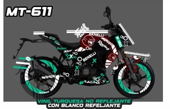 BENELLI 180 FANTASMA Kit de CALCOMANIAS Racing - Ahuevosi