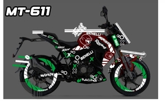 BENELLI 180 FANTASMA Kit de CALCOMANIAS Racing - tienda en línea