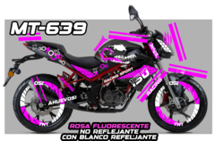 Imagen de BENELLI TNT 150 KIT DE CALCOMANIAS VENOM RINES DEPORTIVOS