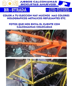 Mercurio Kaiser 26 Calcomanias para bici Personalizada con Calcomanias pra Rines Aerodinamicos - Ahuevosi