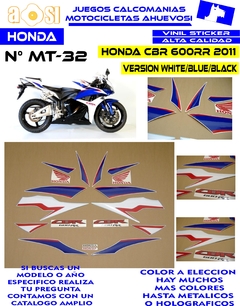 HONDA CBR - 600 2011 - comprar en línea