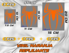 CALCOMANIAS REFLEJANTES SPIDERMAN - tienda en línea