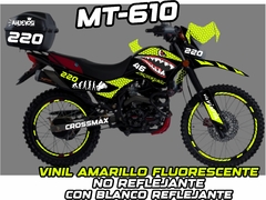 CROSSMAX 220 TIBURON KIT DE CALCOMANIAS RACING - tienda en línea