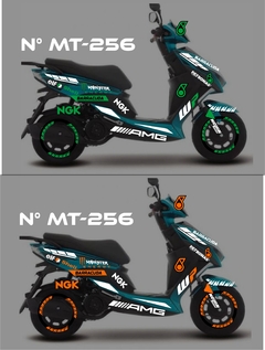 D 150 ITALIKA MOTOTNETA PETRONAS KIT CALCOMANIAS en internet