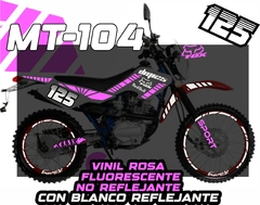 KIT REFLECTIVOS DM 125 DM125 SPORT - Ahuevosi