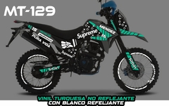 KIT REFLECTIVOS ITALIKA DM 150 DM150 SUPREME MODERNO - Ahuevosi