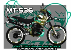 Imagen de DM 200 FANTASMAS KIT DE CALCOMANIAS VENOM