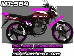 DT 150 SPORT CALCOMANIAS RACING