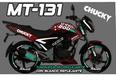 KIT REFLECTIVOS ITALIKA DT 200 SPORT CHUCKY - Ahuevosi