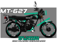 FT 125 CUSTOM Kit de CALCOMANIAS Racing - Ahuevosi