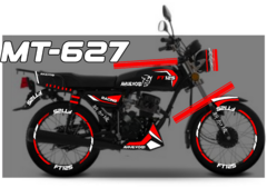 FT 125 CUSTOM Kit de CALCOMANIAS Racing