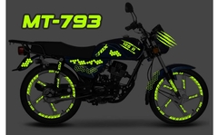 Kit Stickers Calcomanias FT 125 TS FOX - comprar en línea