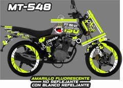 FT 150 GTS FANTASMAS KIT DE CALCOMANIAS