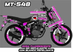 Imagen de FT 150 GTS FANTASMAS KIT DE CALCOMANIAS