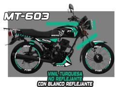 FT 150 DIABLO Kit de CALCOMANIAS Racing - Ahuevosi