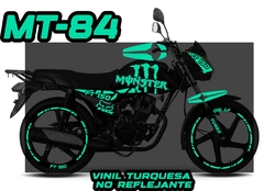 KIT REFLECTIVOS LINEA FT 150 TS FT150TS MONSTER - Ahuevosi