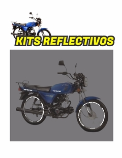 KIT REFLECTIVOS FT110 110 FT ITALIKA - tienda en línea