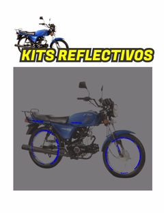 Imagen de KIT REFLECTIVOS FT110 110 FT ITALIKA