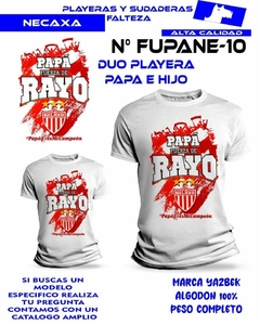 Imagen de 2 Playeras papá e hijo futbol EQUIPOS