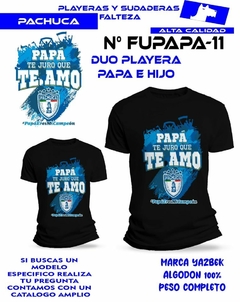 2 Playeras papá e hijo futbol EQUIPOS - Ahuevosi