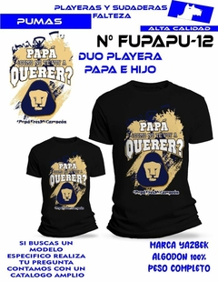 2 Playeras papá e hijo futbol EQUIPOS en internet