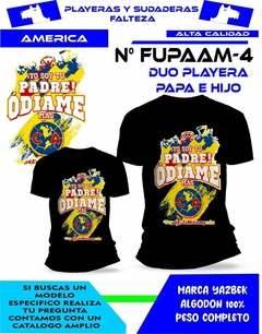 2 Playeras papá e hijo futbol EQUIPOS - tienda en línea