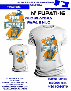 2 Playeras papá e hijo futbol EQUIPOS