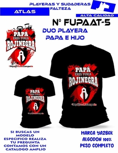 Imagen de 2 Playeras papá e hijo futbol EQUIPOS