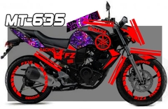 FZ 16 YAMAHA + COLLAGE GENGAR KIT DE CALCOMANIAS RACING - comprar en línea