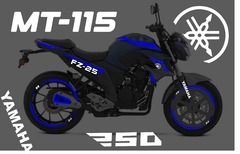 KIT REFLECTIVOS YAMAHA FZ 25 FZ25 SPORT NUMERO 92 - tienda en línea