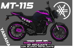 Imagen de KIT REFLECTIVOS YAMAHA FZ 25 FZ25 SPORT NUMERO 92