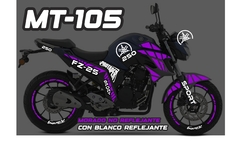 KIT REFLECTIVOS YAMAHA FZ 25 FZ25 SPORT - Ahuevosi