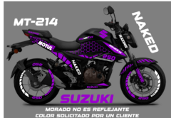 KIT CALCOMANIAS SUZUKI NAKED 250 - comprar en línea