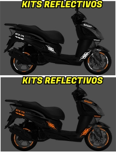 KIT REFLECTIVOS ITALIKA MOTONETA GTS 175 - comprar en línea