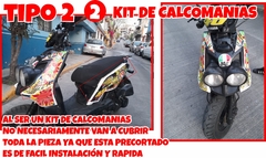 KIT CALCOMANIAS VINIL LAMINADO CORRIDOS TUMBADOS + REFLEJANTES 250Z - tienda en línea