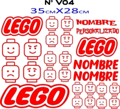 PACK DE STICKERS LEGO