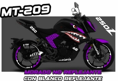 KIT REFLECTIVOS ITALIKA 250 z z 250 250z Tiburon - Ahuevosi