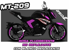 KIT REFLECTIVOS ITALIKA 250 z z 250 250z Tiburon