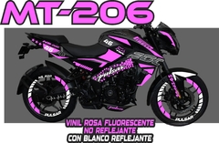 KIT CALCOMANIAS REFLEJANTES PULSAR NS 200 BAJAJ CONTORNOS en internet