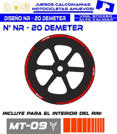 CALCOMANIAS RIN DISEÑO: NR - 20 Demeter en internet