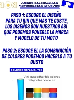 CALCOMANIAS RIN DISEÑO: NR - 11 HEFESTO en internet