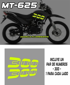 KIT REFLECTIVOS NUMEROS 300 MT-625 - (copia) - comprar en línea