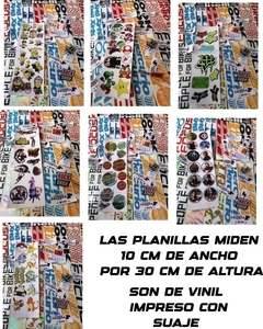 EMOJIS PLANILLA CALCOMANIAS VINIL - comprar en línea